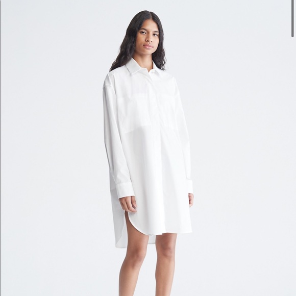 Calvin Klein Tops - Calvin Klein- Cotton Shirt Dress - with tags